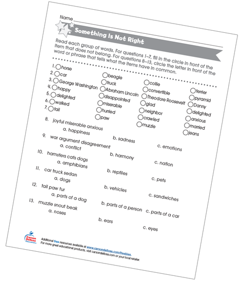 Something Is Not Right Free Printable