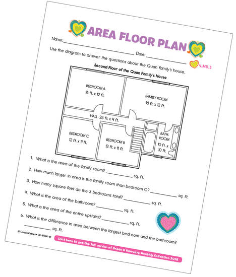 Area Floor Plan Free Printable