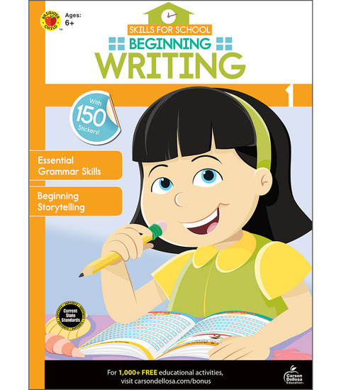 Skills for School Beginning Writing Activity Book image