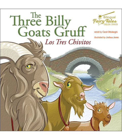 Bilingual Fairy Tales The Three Billy Goats Gruff Reader image