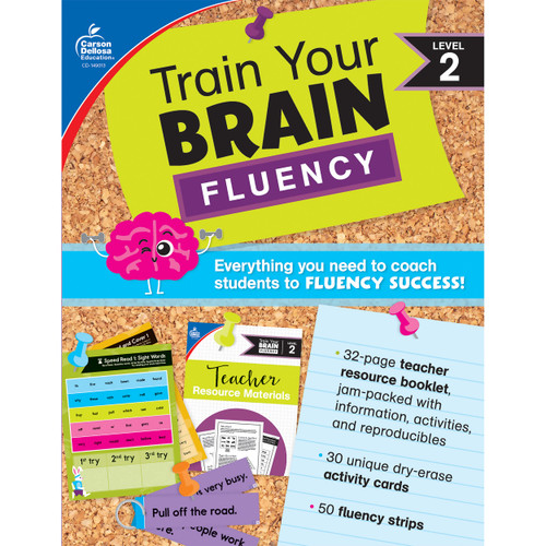Train Your Brain: Fluency Level 2 Language Arts Classroom Kit image
