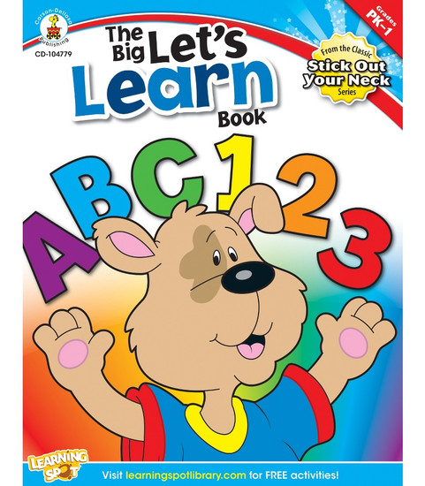 Carson-Dellosa Big Let's Learn Book, Grades PK - 1 Teacher