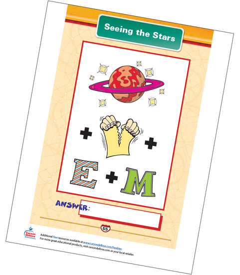 Seeing the Stars Free Printable Sample Image