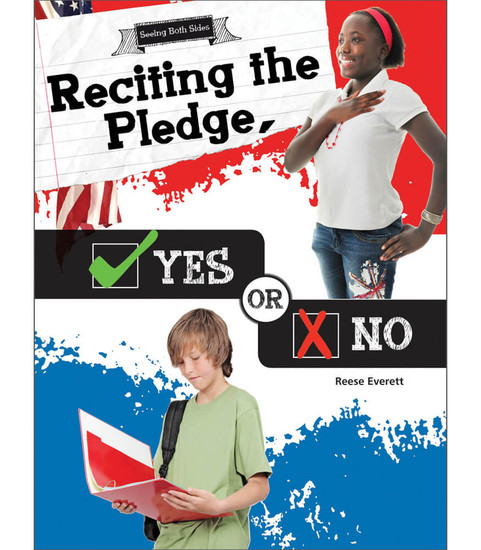 Seeing Both Sides Reciting the Pledge, Yes or No (Hardcover) Reader image