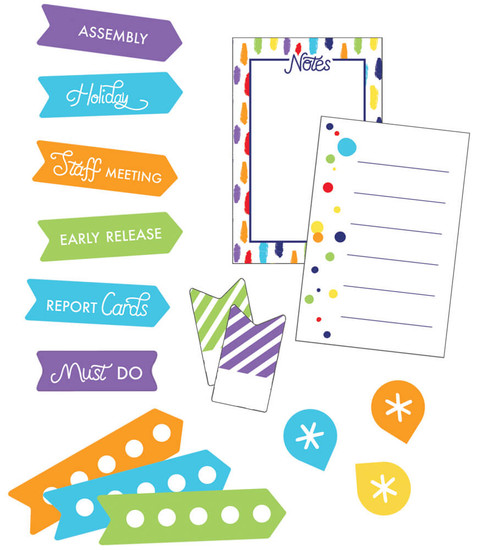 Rainbow Planner Accents Sticker Pack image
