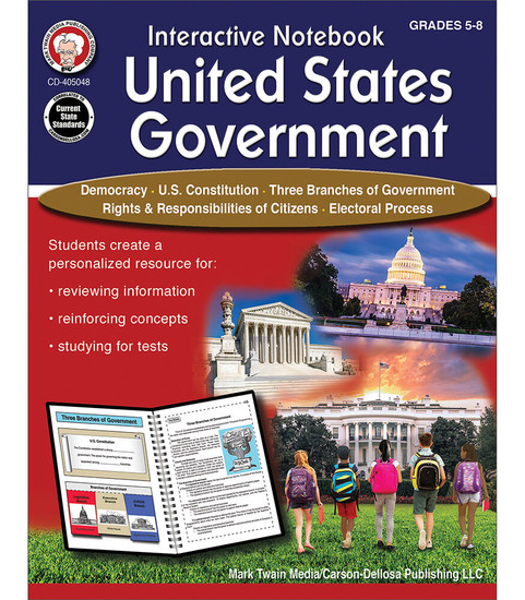 Interactive Notebook United States Government image