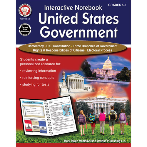 Interactive Notebook: United States Government Resource Book image