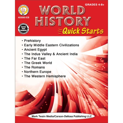 World History Quick Starts Workbook image