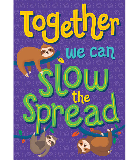 Together We Can Slow the Spread Poster image