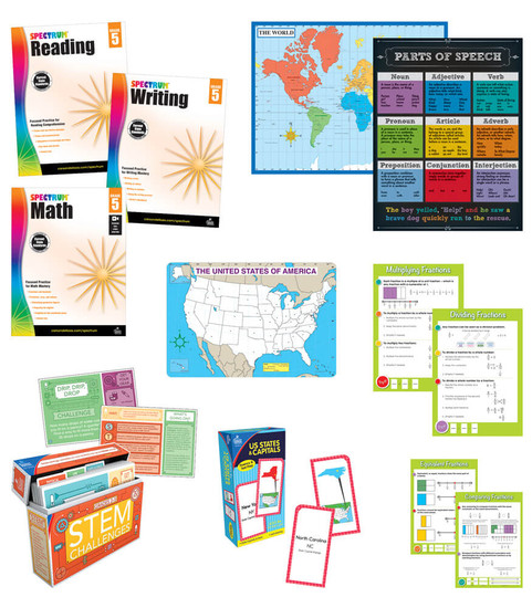 5th Grade Learn At Home Classroom Kit image