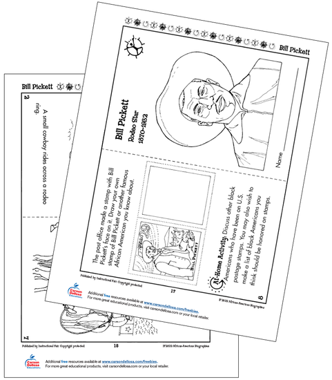 Bill Pickett Grades K-2 Free Printable