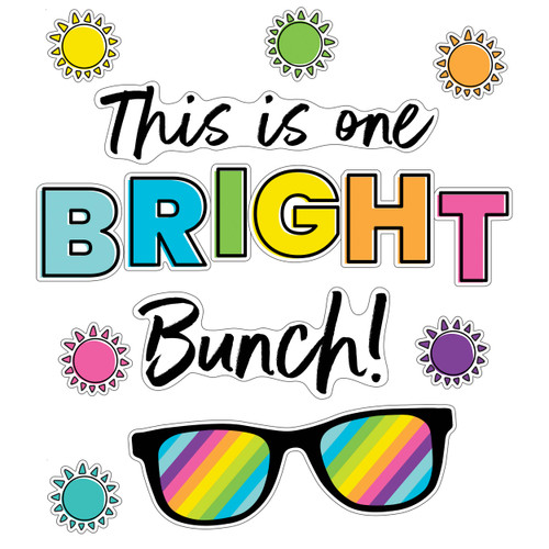 This Is One Bright Bunch Bulletin Board Set image