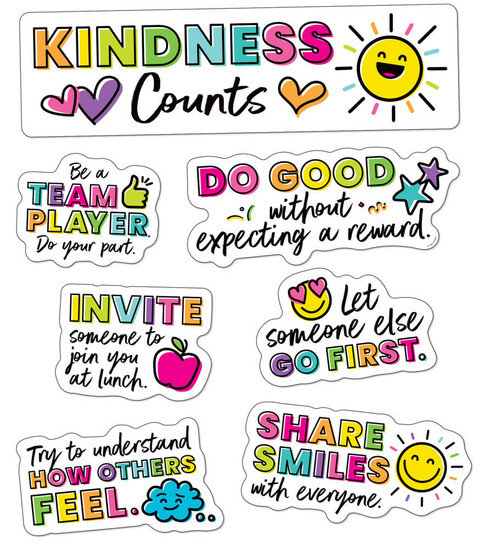 Kindness Counts Mini Bulletin Board Set image