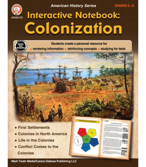 Interactive Notebook: Colonization Resource Book image