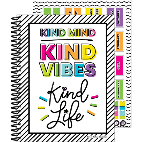 Kind Vibes Teacher Planner image
