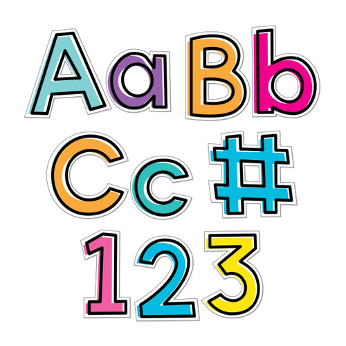 4in Kind Vibes Combo Pack Bulletin Board Letters image