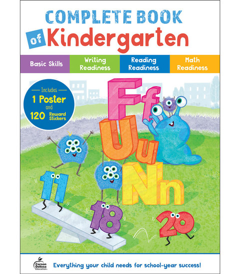 Complete Book of Kindergarten Workbook image