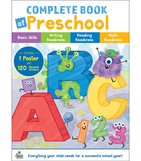 Complete Book of Preschool Workbook image