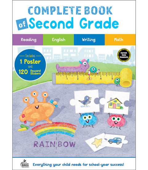 Complete Book of Second Grade Workbook image