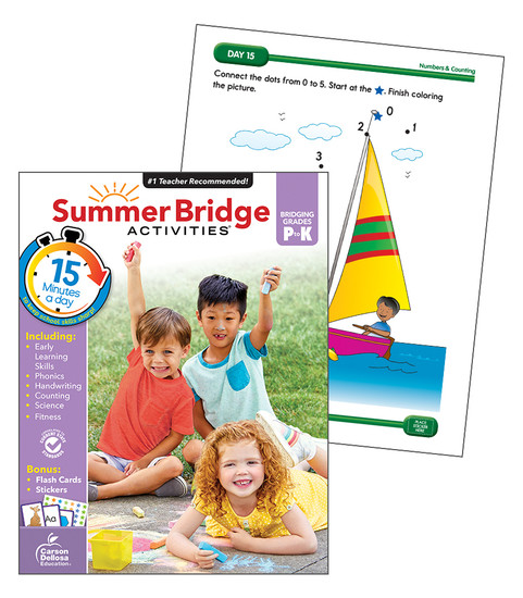 Summer Bridge Activities Grade PK-K Free Sample