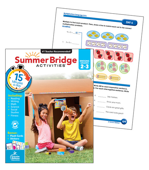 Summer Bridge Activities Grade 2-3 Free Sample