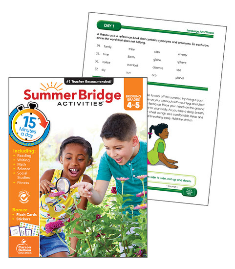 Summer Bridge Activities Grade 4-5 Free Sample