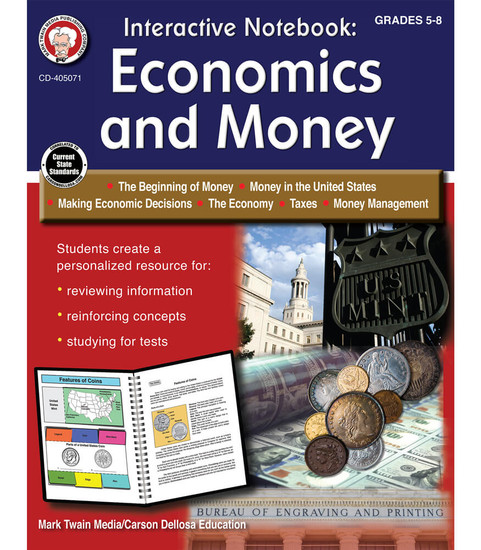 Mark Twain Interactive Notebook: Economics and Money Teacher