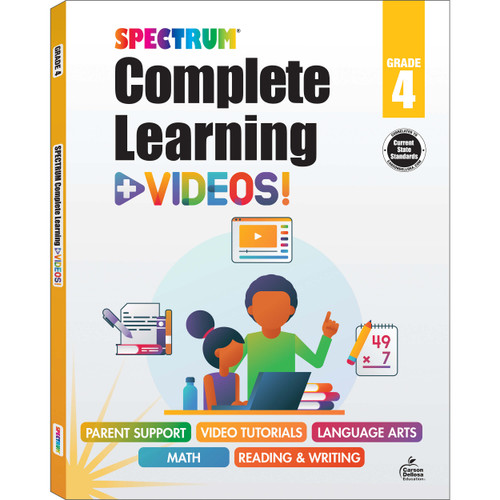 Spectrum Complete Learning + Videos Workbook image