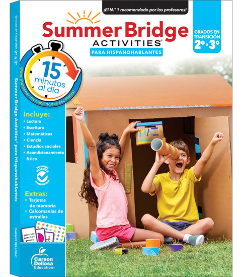 Summer Bridge Activities Spanish 2-3 Workbook image