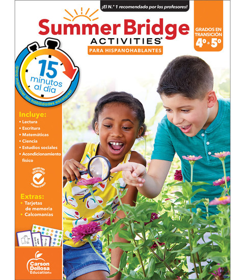 Summer Bridge Activities® Summer Bridge Activities Spanish 4-5 Parent