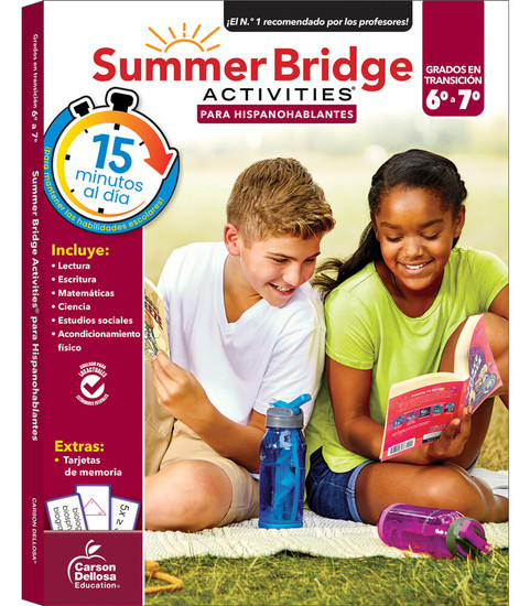 Summer Bridge Activities Spanish 6-7 Workbook image
