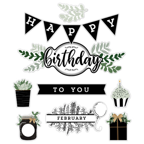 Farmhouse Birthday Bulletin Board Set image