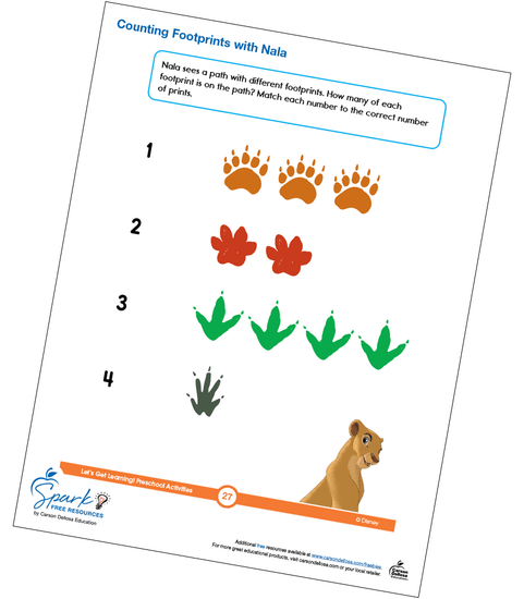 Free Disney Learning Printables