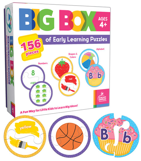 Big Box of Early Learning Puzzles image