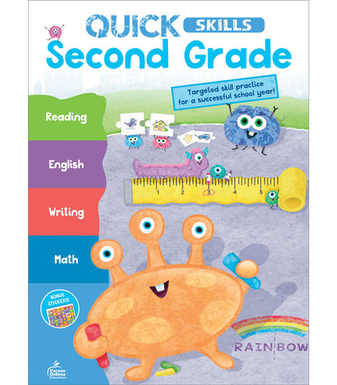 Quick Skills: Second Grade Workbook image