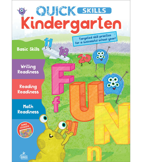 Quick Skills: Kindergarten Workbook image