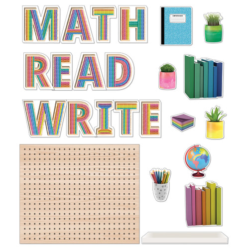 Subject Pegboards Bulletin Board Set image