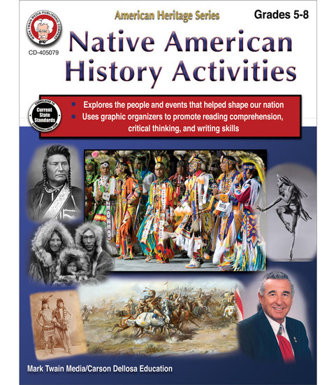 Native American History Activities Workbook image