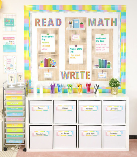 Creatively Inspired Free Drawer Cart Labels | Carson Dellosa