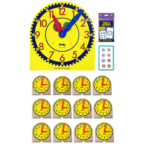 Judy Clock Learning Center Clock Set image