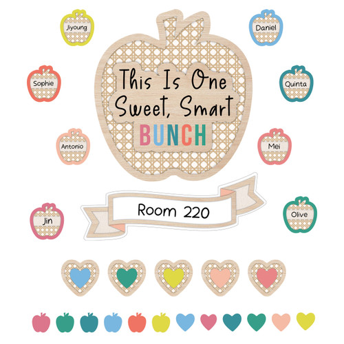 True to You This Is One Sweet, Smart Bunch Bulletin Board Set image