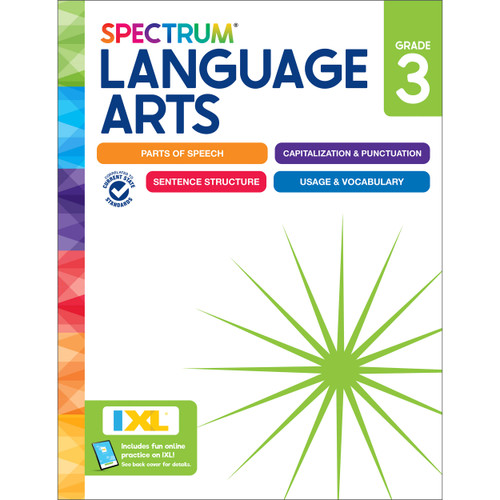 Spectrum Language Arts Workbook image