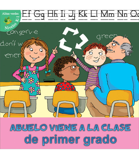 Little Birdie Readers Abuelo viene a la clase de primer grado Reader image