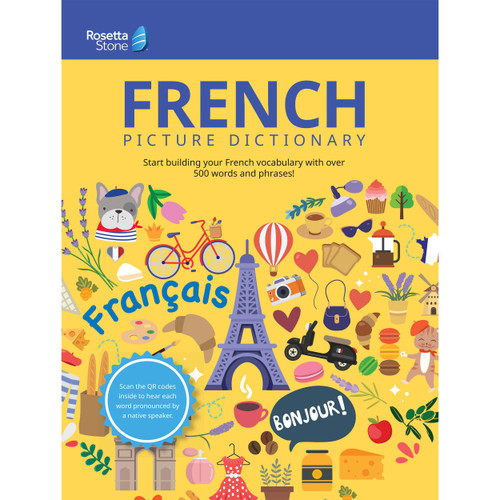 Rosetta Stone Picture Dictionaries Rosetta Stone French Picture Dictionary Reference Book image