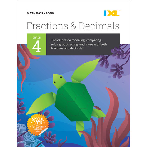 IXL Topic-Specific Workbooks IXL Fractions and Decimals Workbook image
