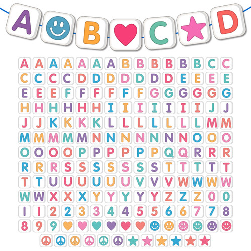 3.5in Letter Beads Combo Pack Bulletin Board Letters image