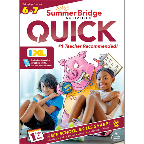 Summer Bridge Activities Quick Workbook image