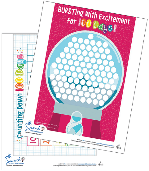 100th Day Free Activities