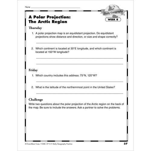 Grade 6 Daily Geography Practice, Teacher Resource Book Paperback