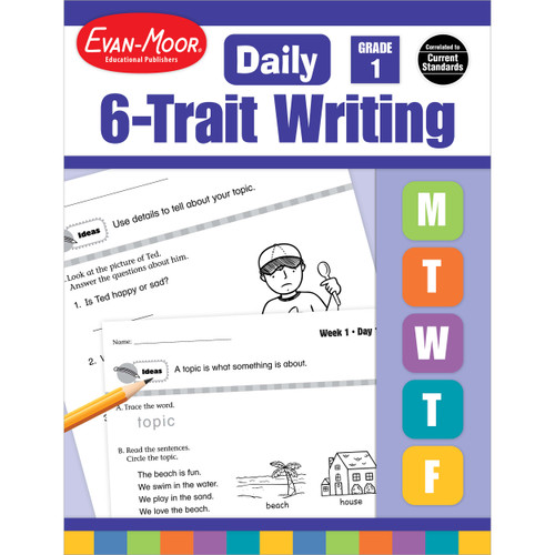 Daily 6-Trait Writing, Teacher Resource Book image